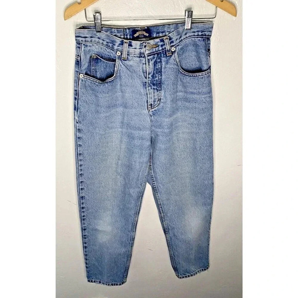Capezio Petite Authentic Denim Jeans sz 8S high rise med wash - Picture 1 of 5
